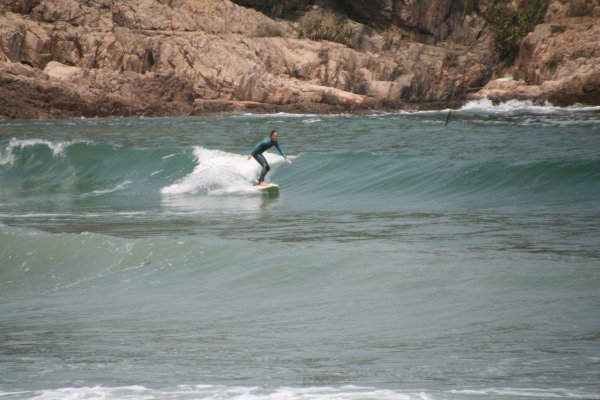 Surfing in Hong Kong 