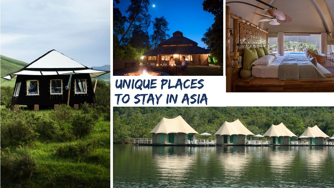 unique places to stay in Asia