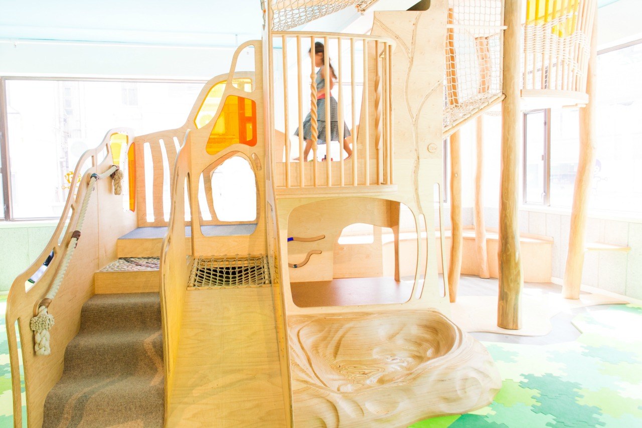 treehouse play area at Baumhaus