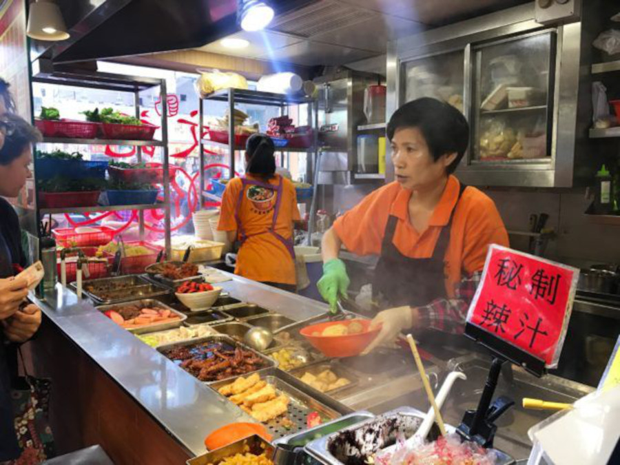 local Chinese noodle restaurant in Sham Shui Po
