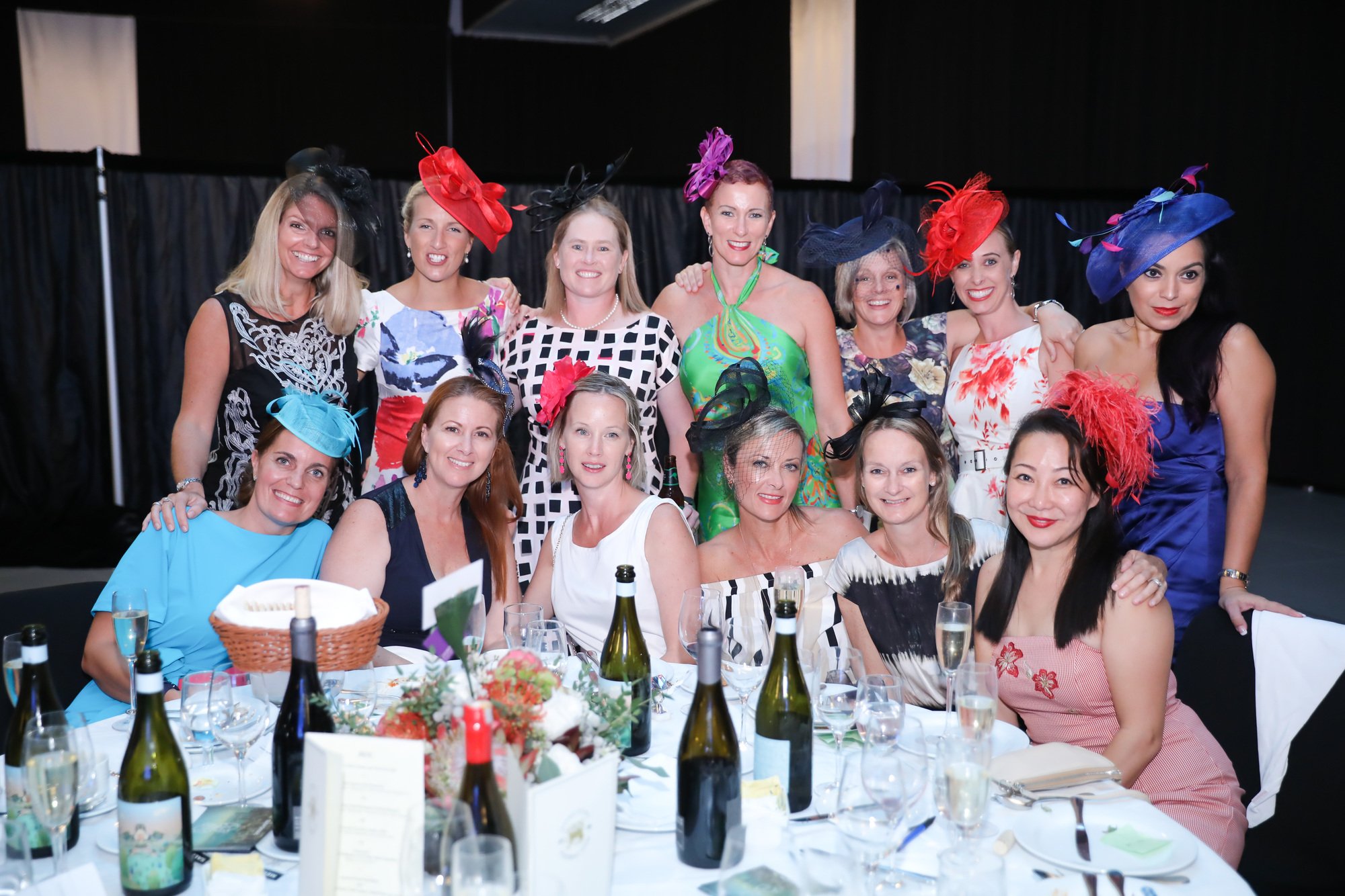 Emma Pike & ladies at Melbourne Cup Lunch