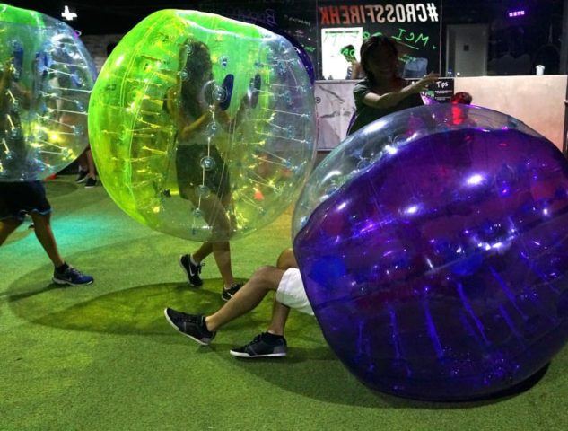 Bubble Soccer at Crossfire Arena, Hong Kong