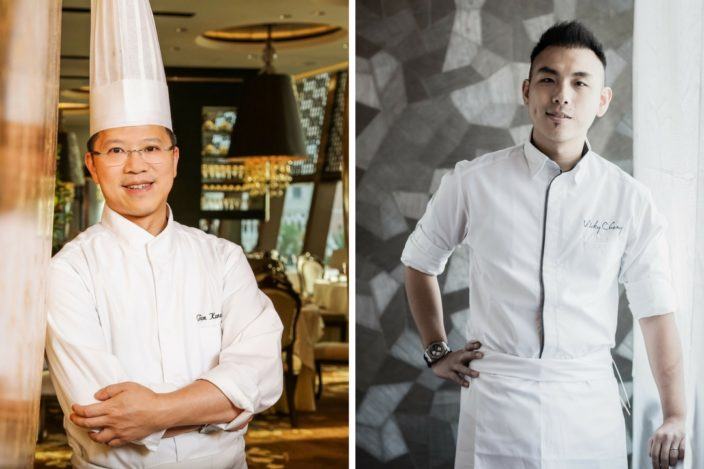 2 chefs from michelin dining series