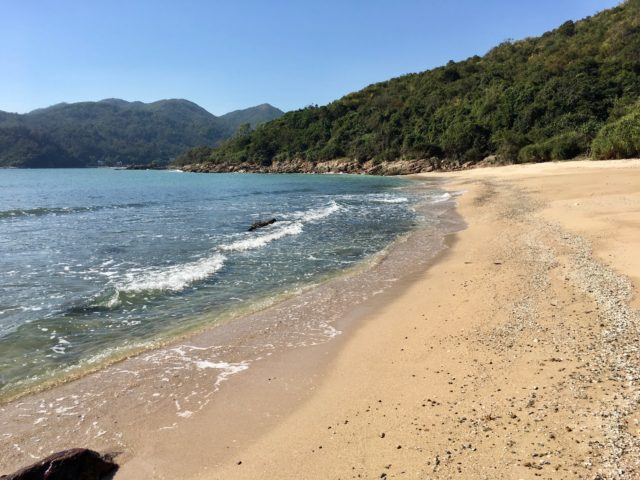Small beach before Tai Long Wan and Sea Ranch