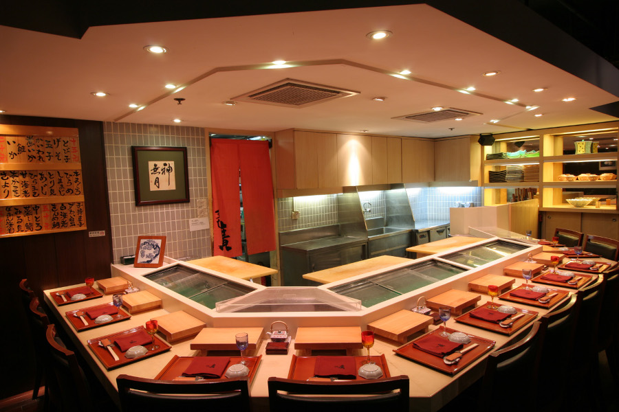 sushi hiro japanese restaurant in Causeway Bay Hong Kong