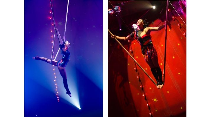 acrobats at Great European Circus