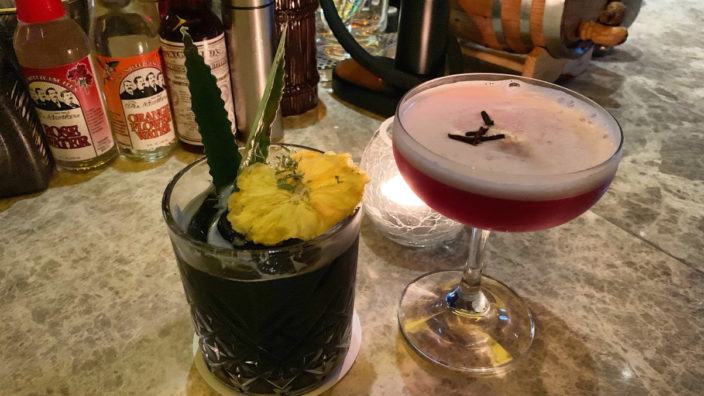 Black Mamba and Secrets cocktails at Ignis