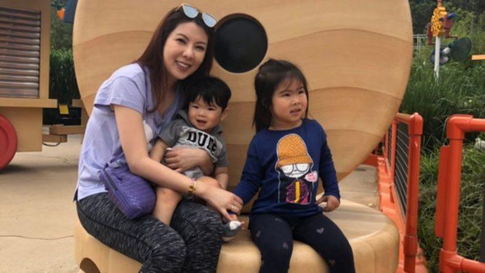 Victoria Wu and kids from Mommylicious