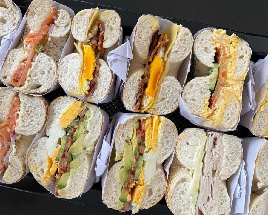 bagel sandwiches from schragels hong kong