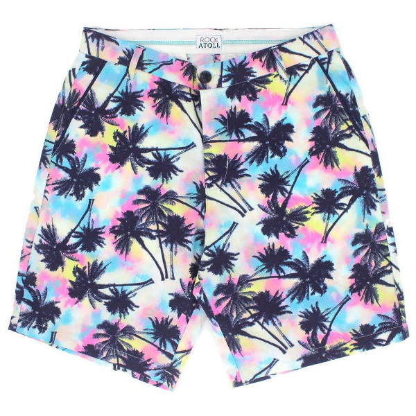 Palm tree printed short for men