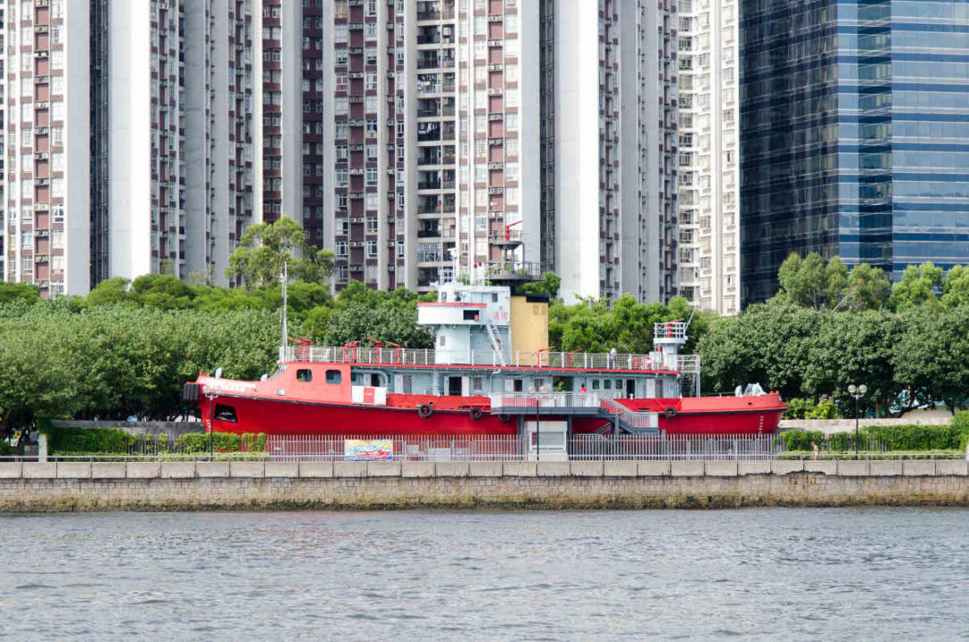 quarry bay park exhibition gallery fireboat