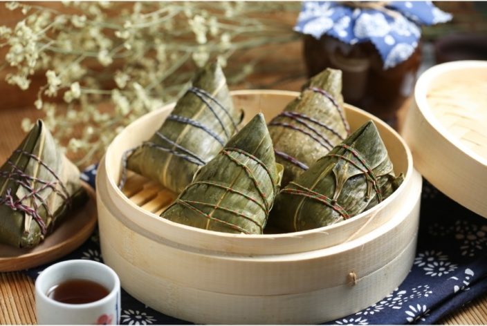 sticky rice dumpling for dragon boat festival