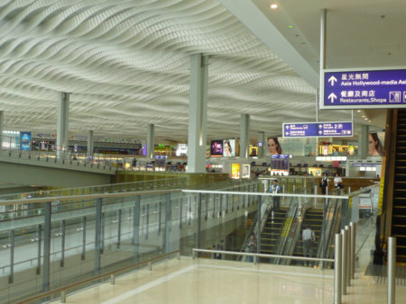 7 Day Hotel Quarantine for Non-High Risk Travellers Announced hong kong airport escalator