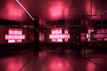 The World’s First In-Person Meme Museum Opens At K11 Art Mall neon sign 9gag meme museum hong kong