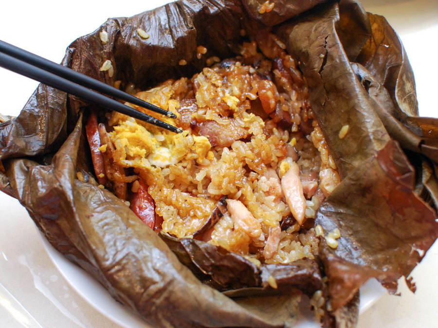 Chinese sticky rice dumpling