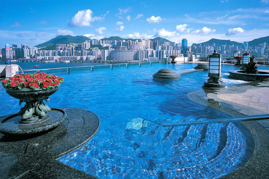 harbour grand kowloon outdoor pool