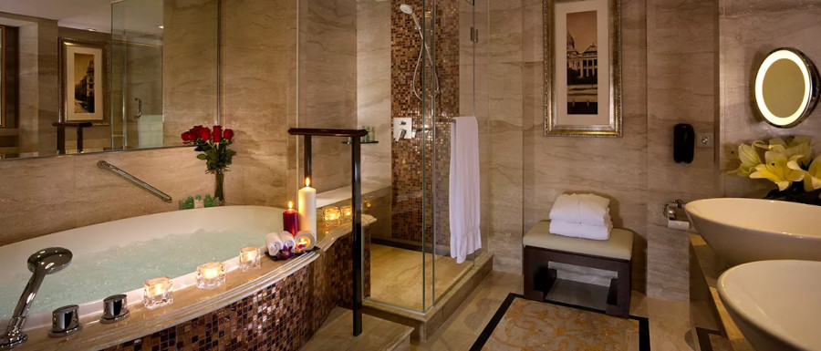 intercontinental grand stanford luxurious bathroom