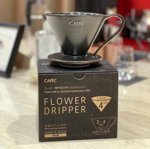 coffee mountain flower coffee dripper
