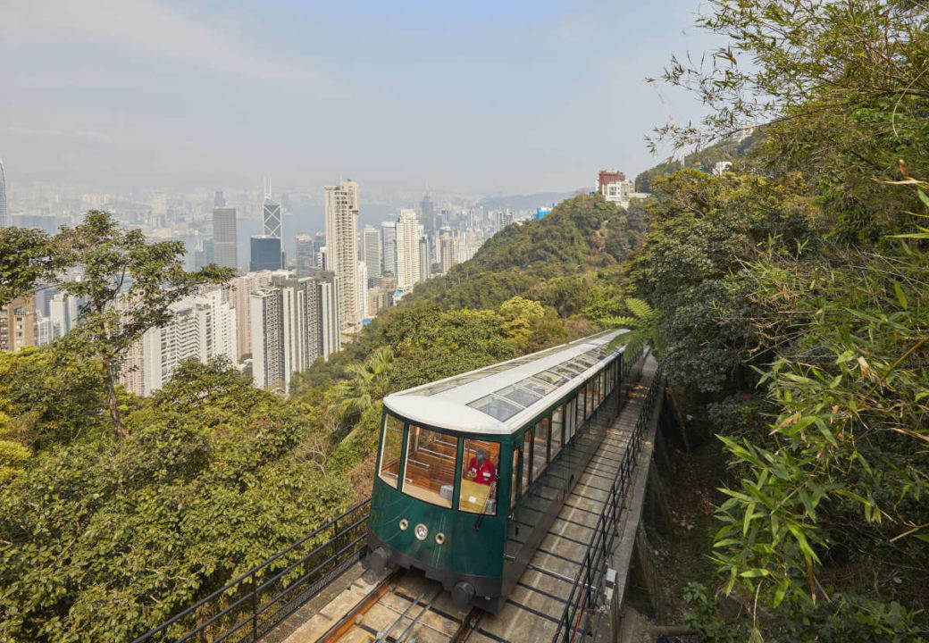 6th generation peak tram hong kong