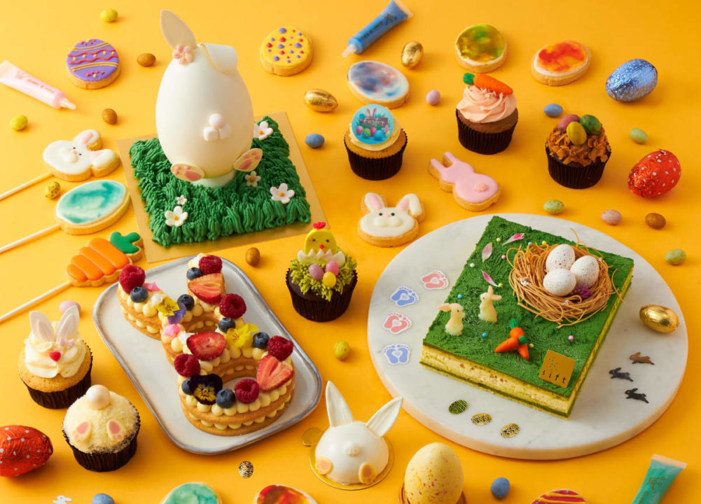 variety of easter desserts from sift hong kong