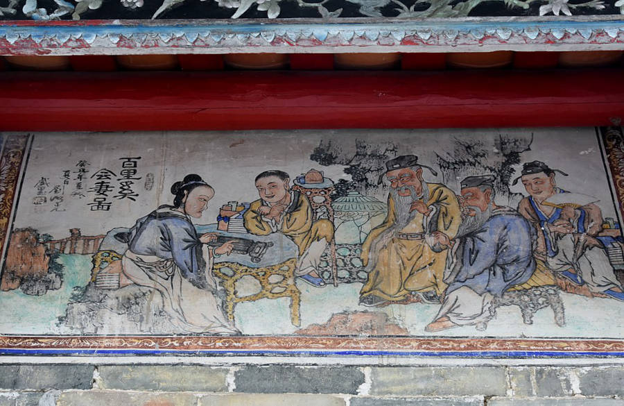 mural on tin hau temple