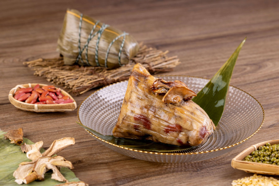 cantonese style zongzi from regal hotels hong kong
