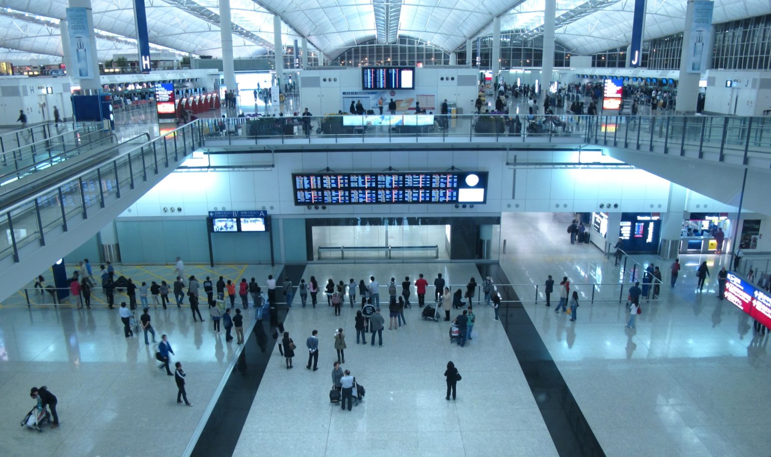 Hong Kong International Airport Arrivals