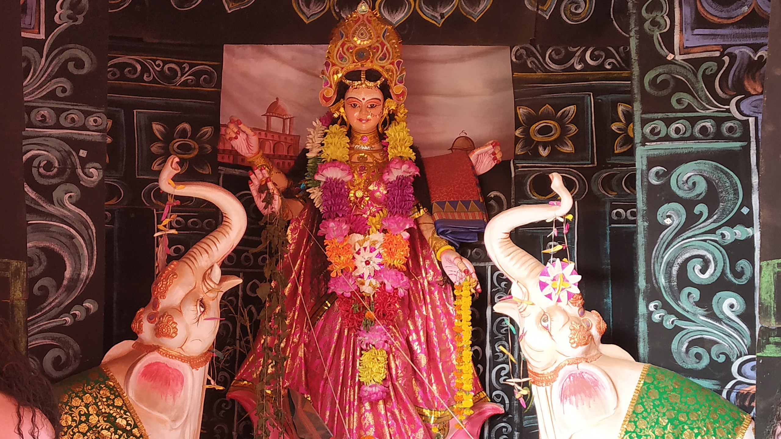 The main puja of Diwali is the Lakshmi puja, which is dedicated to the goddess of wealth.
