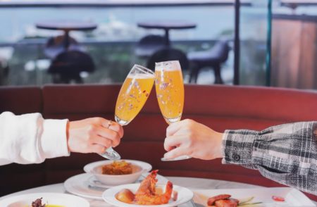 A harbourfront dining experience at SHE in Hong Kong