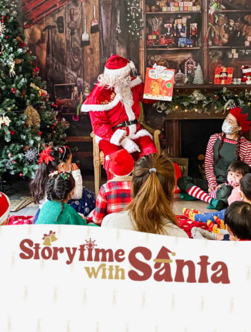 storytelling with santa event by esf sports and language