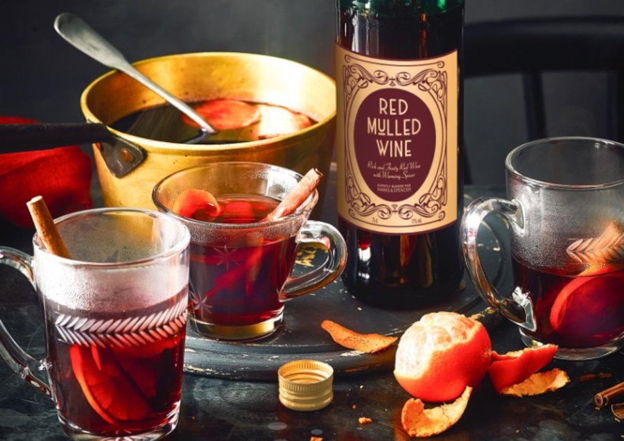 red mulled wine from marks and spencer