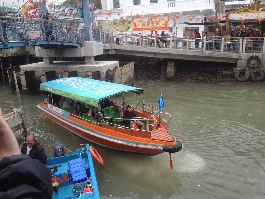 boat rides around Tai O