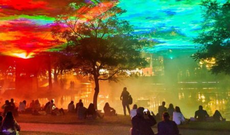 Borealis Norther Lights art installation