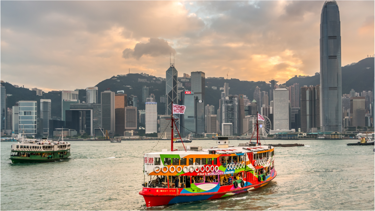 E-ferry trials Hong Kong