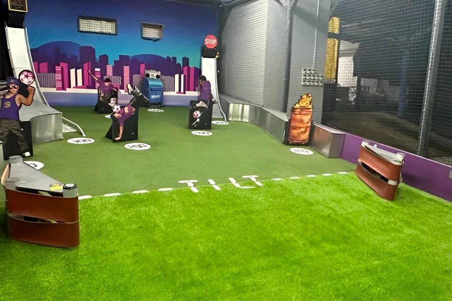 The football area at Super Sports Park