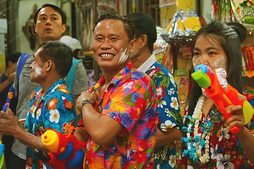 Thai Songkran festivities in Hong Kong after 3 years