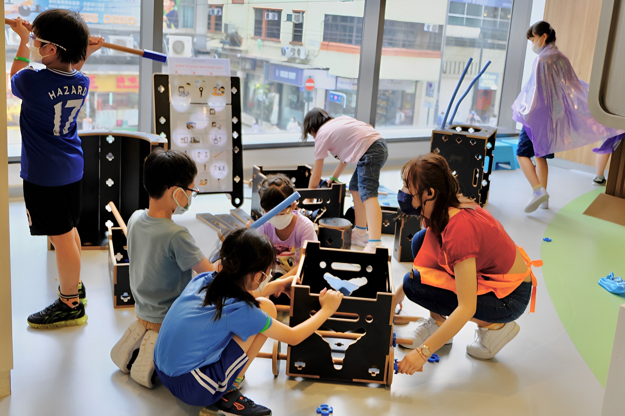 The Build It section has Nüdel Karts that help kids work on their creativity, problem-solving and social skills.