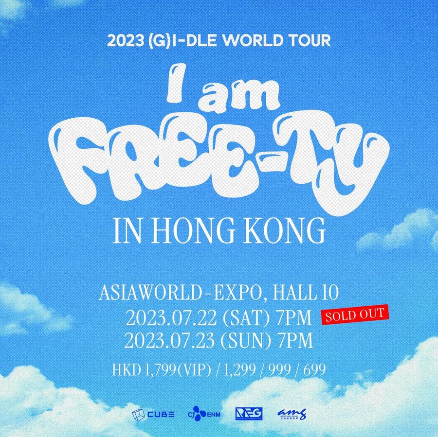 G)I-DLE WORLD TOUR [I am FREE-TY] IN HONG KONG