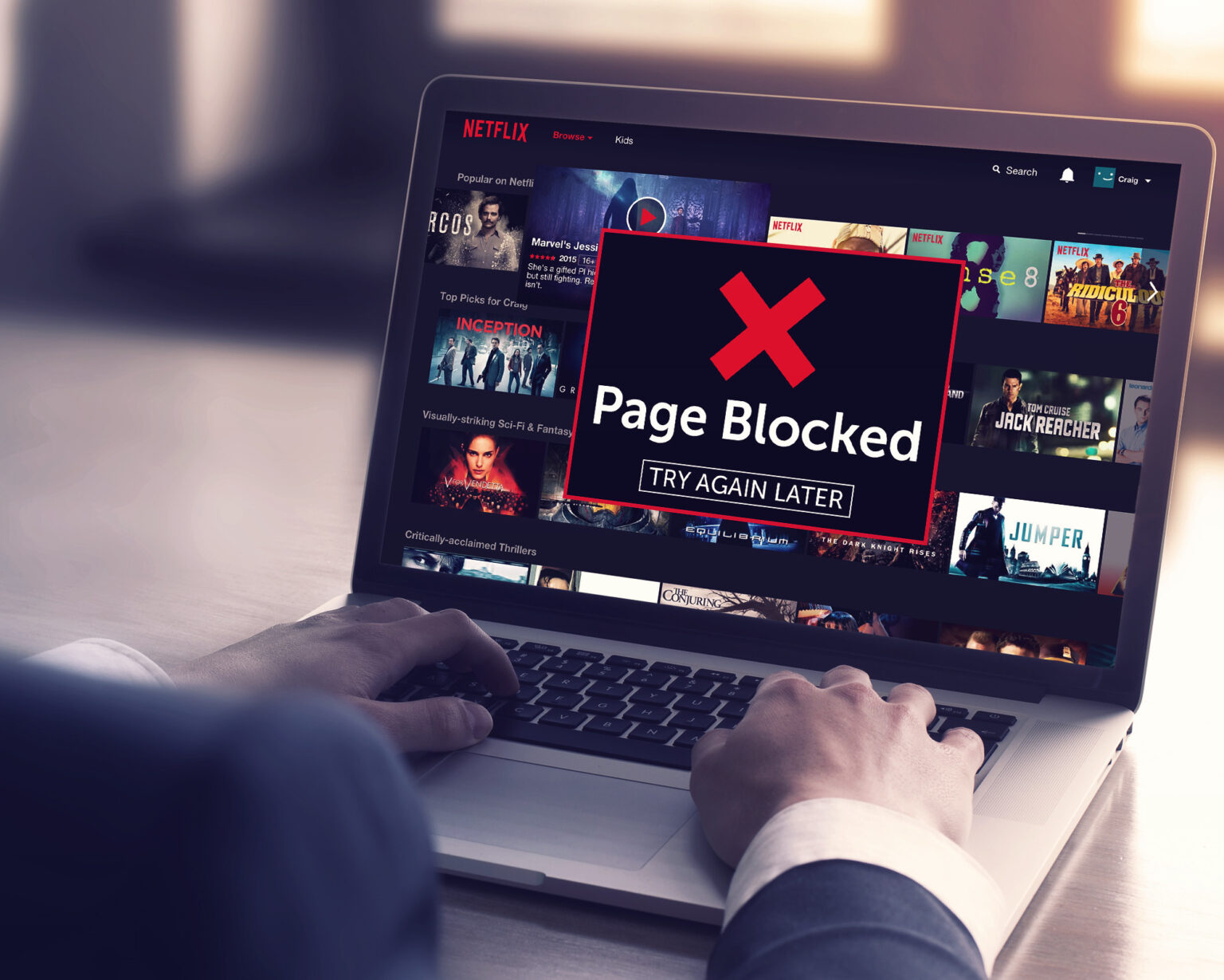 Netflix Hong Kong password crackdown