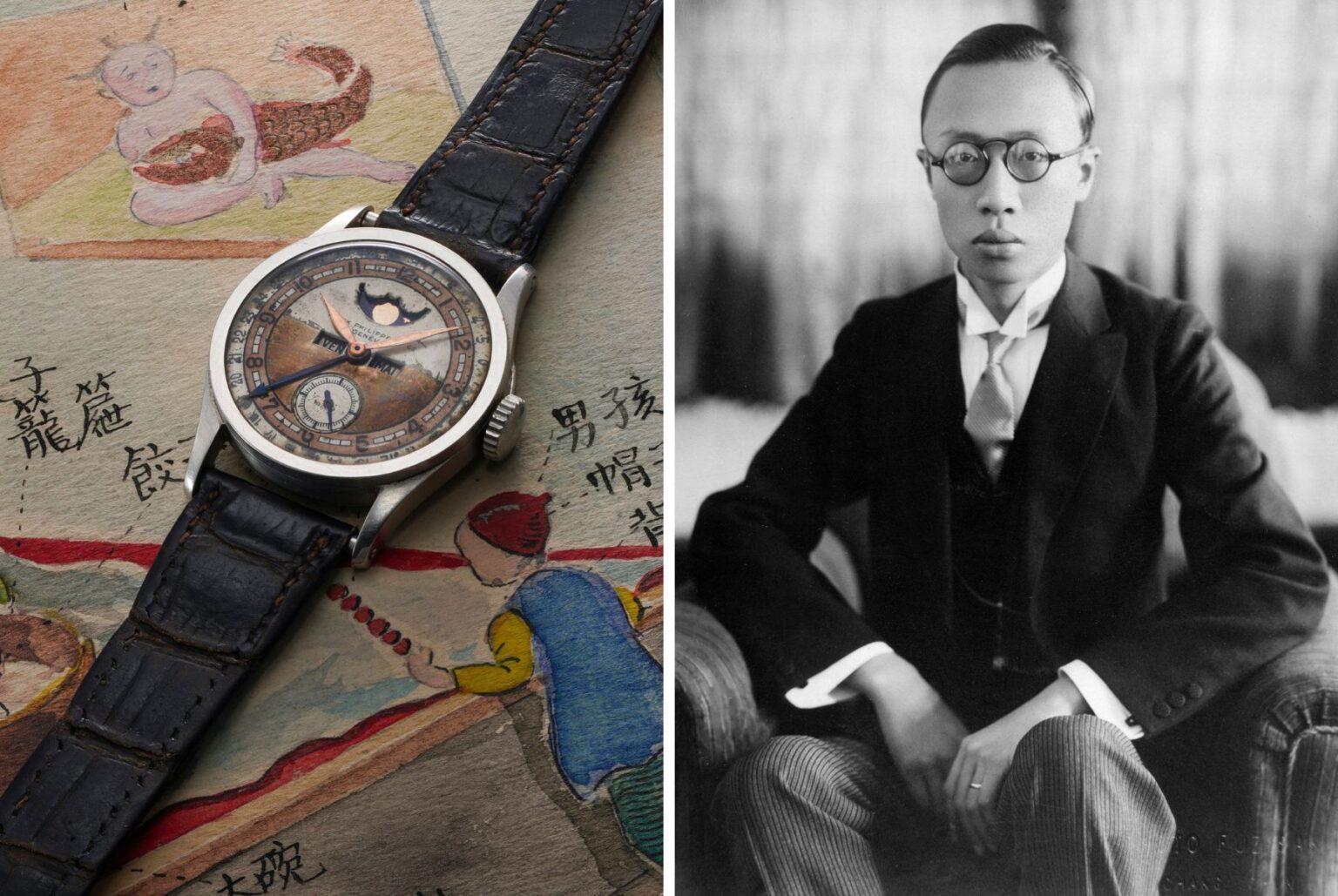 Watch of last emperor of china sells for HK$49 million in Hong Kong
