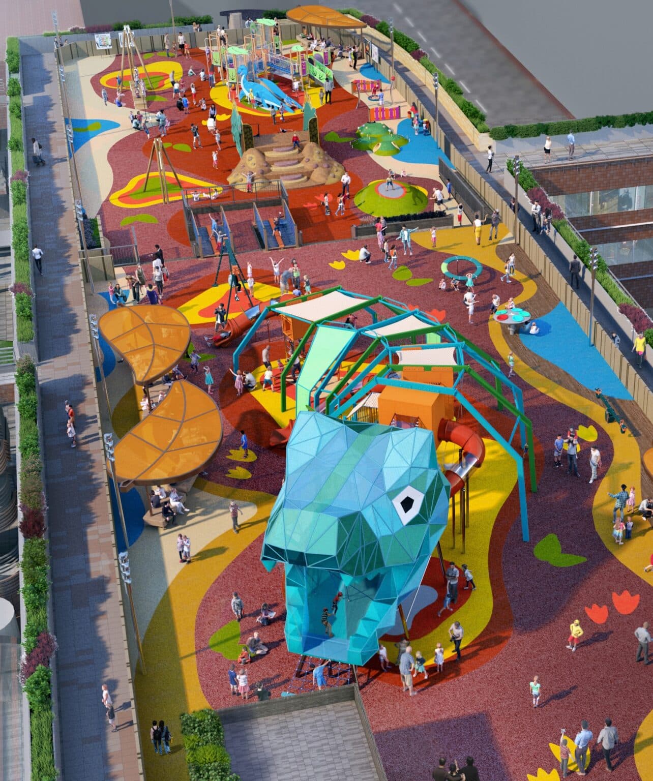 New 35,000 Sq. Ft Dinosaur Playground With 17 Attractions To Open In