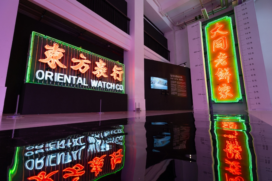 Many of the neon signs are rescued, restored, conserved, and now returned to full public view.
