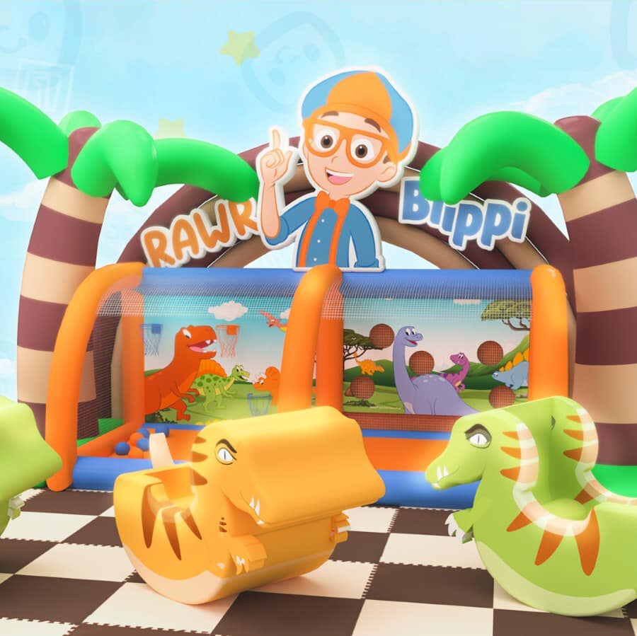 Hong Kong's First CoComelon Inflatable Park With Blippi Zone Open From July  14-August 27 - The HK HUB