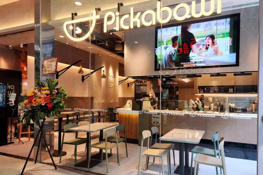 Pickabowl has three locations in Hong Kong, with delivery available on Hong Kong island