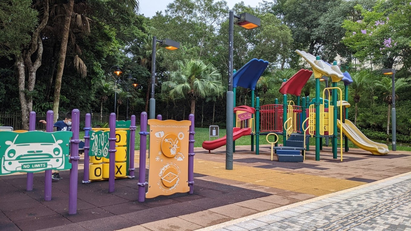 the mount austin playground is great for preschoolers and primary school-aged children