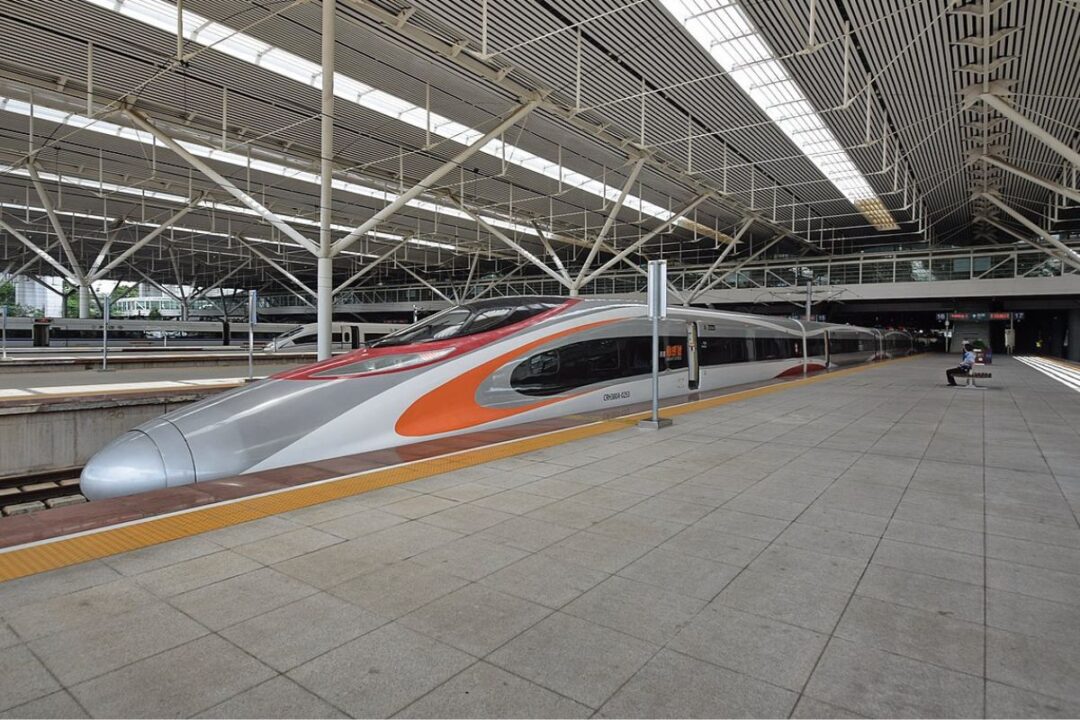 hong kong china high speed rail train