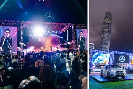 Mercedes-Benz – BAM Festival 2023 Returns to Central Harbourfront From October 13-15 With Free Entry a bam festival concert, and mercedes-benz cars on display