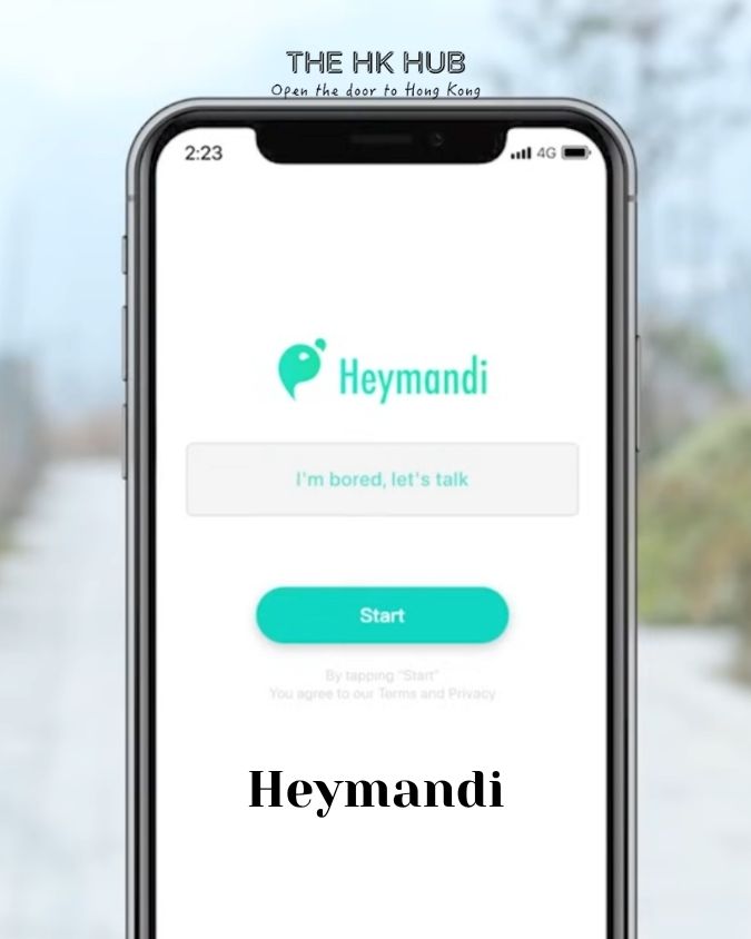 heymandi chat app