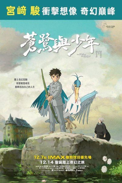 the boy and the heron movie poster