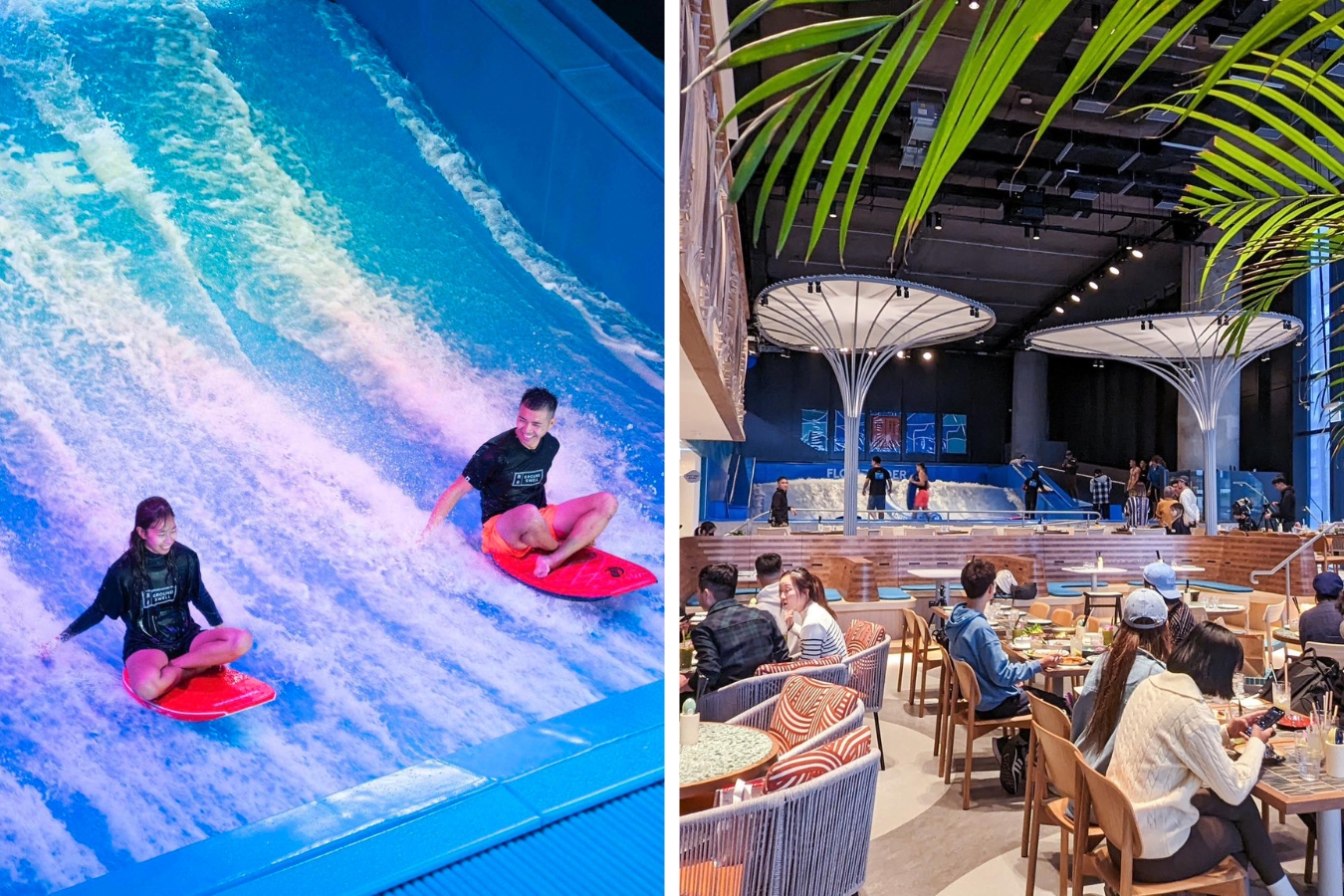flowrider and groundswell restaurant and bar hong kong